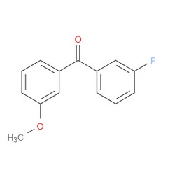 Aobchem&nbsp;(3-Fluorophenyl)(3-methoxyphenyl)methanone | ≥95% | CAS 120553-05-1 | C14H11FO2 | 1g