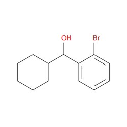 Aobchem&nbsp;(2-Bromophenyl)(cyclohexyl)methanol | ≥95% | CAS 1247618-24-1 | C13H17BrO | 250mg