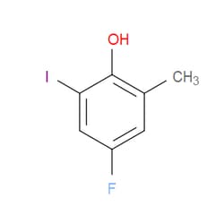 Aobchem&nbsp;4-Fluoro-2-iodo-6-methylphenol | ≥97% | CAS 1228093-53-5 | C7H6FIO | 250mg