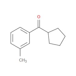 Aobchem&nbsp;Cyclopentyl(3-methylphenyl)methanone | ≥95% | CAS 85359-50-8 | C13H16O | 250mg