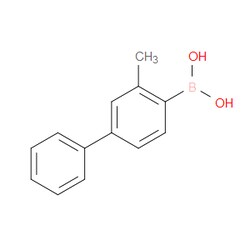 Aobchem&nbsp;2-Methylbiphenyl-4-ylboronic acid | ≥97% | CAS 1383628-42-9 | C13H13BO2 | 250mg