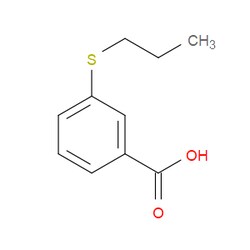 Aobchem&nbsp;3-(Propylthio)benzoic acid | ≥95% | CAS 110208-00-9 | C10H12O2S | 1g