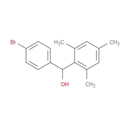 Aobchem&nbsp;-(4-Bromophenyl)-2 4 6-trimethylbenzenemethanol | ≥95% | CAS 29334-21-2 | C16H17BrO | 250mg