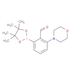 Aobchem&nbsp;2-Formyl-3-(morpholino)phenylboronic acid pinacol ester | ≥95% | CAS 2121512-13-6 | C17H24BNO4 | 1g