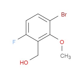 Aobchem&nbsp;3-Bromo-6-fluoro-2-methoxybenzenemethanol | ≥97% | CAS 648439-20-7 | C8H8BrFO2 | 250mg