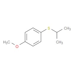 Aobchem&nbsp;1-Methoxy-4-[(1-methylethyl)thio]benzene | ≥97% | CAS 7205-61-0 | C10H14OS | 500mg