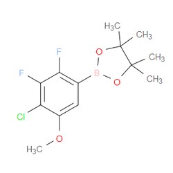 Aobchem&nbsp;4-Chloro-2 3-difluoro-5-methoxyphenylboronic acid pinacol ester | ≥97% | CAS 2121511-96-2 | C13H16BClF2O3 | 500mg