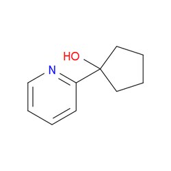 Aobchem&nbsp;1-(2-Pyridinyl)cyclopentanol | ≥97% | CAS 56657-01-3 | C10H13NO | 500mg