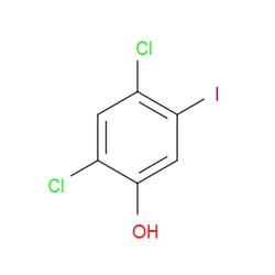 Aobchem&nbsp;2 4-Dichloro-5-iodo-phenol | ≥97% | CAS 335014-73-8 | C6H3Cl2IO | 1g