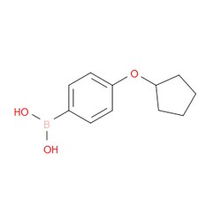 Aobchem&nbsp;B-[4-(Cyclopentyloxy)phenyl]boronic acid | ≥95% | CAS 871830-02-3 | C11H15BO3 | 500mg