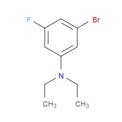 Aobchem&nbsp;3-Bromo-5-fluoro-N N-diethylaniline | ≥97% | CAS 1809161-70-3 | C10H13BrFN | 250mg