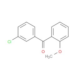 Aobchem&nbsp;(3-Chlorophenyl)(2-methoxyphenyl)methanone | ≥95% | CAS 78589-11-4 | C14H11ClO2 | 1g