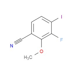 Aobchem&nbsp;3-Fluoro-4-iodo-2-methoxybenzonitrile | ≥95% | CAS 943830-99-7 | C8H5FINO | 250mg
