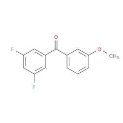 Aobchem&nbsp;(3 5-Difluorophenyl)(3-methoxyphenyl)methanone | ≥95% | CAS 844885-08-1 | C14H10F2O2 | 500mg