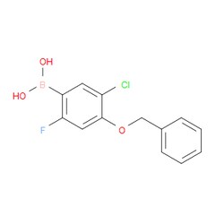 Aobchem&nbsp;4-Benzyloxy-5-chloro-2-fluorophenylboronic acid | ≥97% | CAS 2121512-45-4 | C13H11BClFO3 | 1g