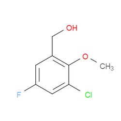 Aobchem&nbsp;3-Chloro-5-fluoro-2-methoxybenzyl alcohol | ≥97% | CAS 1785513-23-6 | C8H8ClFO2 | 1g