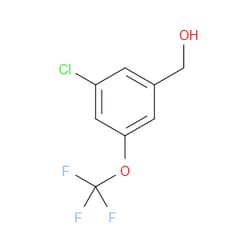 Aobchem&nbsp;3-Chloro-5-(trifluoromethoxy)benzyl alcohol | ≥97% | CAS 433926-47-7 | C8H6ClF3O2 | 1g