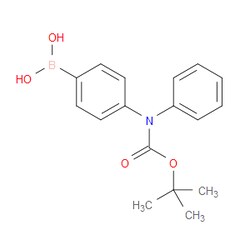 Aobchem&nbsp;4-(Tert-Butoxycarbonyl(phenyl)amino)phenylboronic acid | ≥97% | CAS 1150114-67-2 | C17H20BNO4 | 250mg
