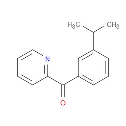 Aobchem&nbsp;[3-(1-Methylethyl)phenyl]-2-pyridinylmethanone | ≥95% | CAS 1443305-72-3 | C15H15NO | 500mg