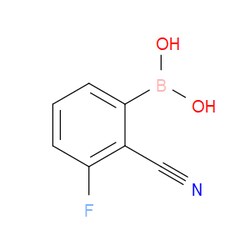 Aobchem&nbsp;2-Cyano-3-fluorophenylboronic acid | ≥97% | CAS 1218993-03-3 | C7H5BFNO2 | 250mg