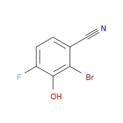 Aobchem&nbsp;2-Bromo-4-fluoro-3-hydroxybenzonitrile | ≥97% | CAS 1805935-96-9 | C7H3BrFNO | 1g