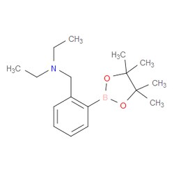 Aobchem&nbsp;N-ethyl-N-(2-(4 4 5 5-tetramethyl-1 3 2-dioxaborolan-2-yl)benzyl)ethanamine | ≥97% | CAS 1012785-46-4 | C17H28BNO2 | 1g