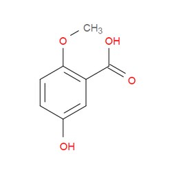 Aobchem&nbsp;5-Hydroxy-2-methoxybenzoic acid | ≥97% | CAS 61227-25-6 | C8H8O4 | 250mg