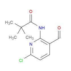 Aobchem&nbsp;N-(6-chloro-3-formylpyridin-2-yl)pivalamide | ≥95% | CAS 127446-34-8 | C11H13ClN2O2 | 250mg