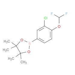 Aobchem&nbsp;2-(3-Chloro-4-(difluoromethoxy)phenyl)-4 4 5 5-tetramethyl-1 3 2-dioxaborolane | ≥97% | CAS 1310949-92-8 | C13H16BClF2O3 | 250mg