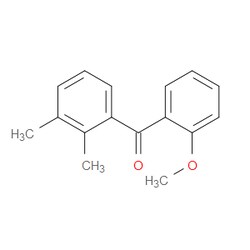 Aobchem&nbsp;(2 3-Dimethylphenyl)(2-methoxyphenyl)methanone | ≥97% | CAS 750633-49-9 | C16H16O2 | 250mg