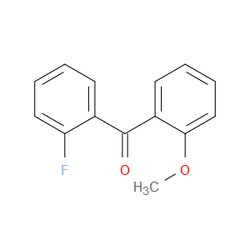 Aobchem&nbsp;(2-Fluorophenyl)(2-methoxyphenyl)methanone | ≥95% | CAS 890098-05-2 | C14H11FO2 | 1g