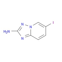 Aobchem&nbsp;6-Iodo-[1 2 4]triazolo[1 5-a]pyridin-2-amine | ≥95% | CAS 1245647-65-7 | C6H5IN4 | 500mg