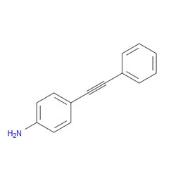 Aobchem&nbsp;4-(2-Phenylethynyl)benzenamine | ≥97% | CAS 1849-25-8 | C14H11N | 1g
