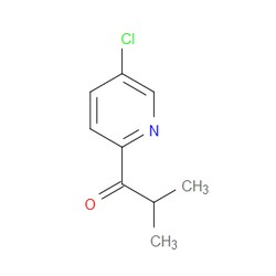 Aobchem&nbsp;1-Propanone  1-(5-chloro-2-pyridinyl)-2-methyl- | ≥95% | CAS 144505-67-9 | C9H10ClNO | 500mg