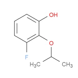Aobchem&nbsp;3-Fluoro-2-isopropoxyphenol | ≥95% | CAS 1243280-68-3 | C9H11FO2 | 250mg
