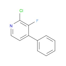 Aobchem&nbsp;2-Chloro-3-fluoro-4-phenylpyridine | ≥97% | CAS 1805522-79-5 | C11H7ClFN | 500mg