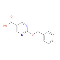 Aobchem&nbsp;2-(Benzyloxy)pyrimidine-5-carboxylic acid | ≥97% | CAS 1852310-68-9 | C12H10N2O3 | 500mg