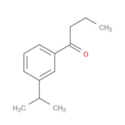 Aobchem&nbsp;1-[3-(1-Methylethyl)phenyl]-1-butanone | ≥95% | CAS 1314978-32-9 | C13H18O | 1g