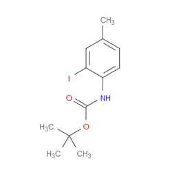 Aobchem&nbsp;1 1-Dimethylethyl N-(2-iodo-4-methylphenyl)carbamate | ≥95% | CAS 1017279-68-3 | C12H16INO2 | 1g