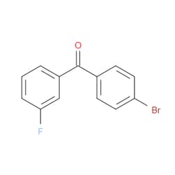 Aobchem&nbsp;Methanone  (4-bromophenyl)(3-fluorophenyl)- | ≥95% | CAS 951885-68-0 | C13H8BrFO | 1g