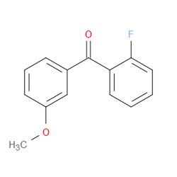 Aobchem&nbsp;(2-Fluorophenyl)(3-methoxyphenyl)methanone | ≥95% | CAS 890098-08-5 | C14H11FO2 | 1g