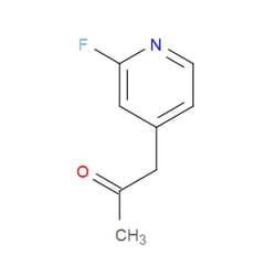 Aobchem&nbsp;1-(2-Fluoro-4-pyridinyl)-2-propanone | ≥95% | CAS 1823328-81-9 | C8H8FNO | 500mg