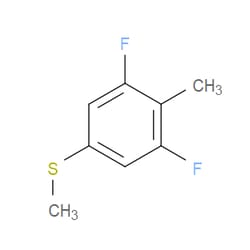 Aobchem&nbsp;(3 5-Difluoro-4-methylphenyl)(methyl)sulfane | ≥95% | CAS 1806334-91-7 | C8H8F2S | 1g