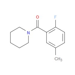 Aobchem&nbsp;(2-Fluoro-5-methylphenyl)(piperidin-1-yl)methanone | ≥97% | CAS 1247206-70-7 | C13H16FNO | 1g