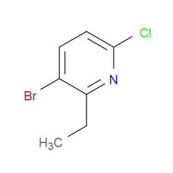 Aobchem&nbsp;Pyridine  3-bromo-6-chloro-2-ethyl- | ≥97% | CAS 2760903-13-5 | C7H7BrClN | 250mg