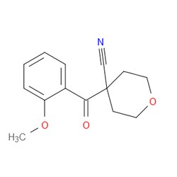 Aobchem&nbsp;Tetrahydro-4-(2-methoxybenzoyl)-2H-pyran-4-carbonitrile | ≥95% | CAS 1403567-68-9 | C14H15NO3 | 500mg