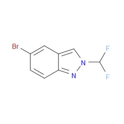 Aobchem&nbsp;5-Bromo-2-(difluoromethyl)-2H-indazole | ≥97% | CAS 2648941-05-1 | C8H5BrF2N2 | 500mg