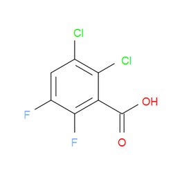 Aobchem&nbsp;2 3-Dichloro-5 6-difluorobenzoic acid | ≥97% | CAS 1263376-91-5 | C7H2Cl2F2O2 | 500mg