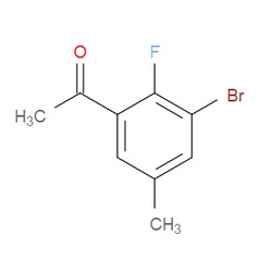 Aobchem&nbsp;1-(3-Bromo-2-fluoro-5-methylphenyl)ethanone | ≥95% | CAS 1514822-22-0 | C9H8BrFO | 1g