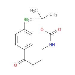 Aobchem&nbsp;1 1-Dimethylethyl N-[4-(4-chlorophenyl)-4-oxobutyl]carbamate | ≥95% | CAS 1354651-37-8 | C15H20ClNO3 | 500mg